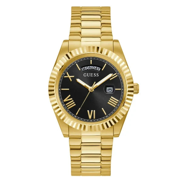 Guess Men’s Quartz Stainless Steel Black Dial 42mm Watch GW0265G3