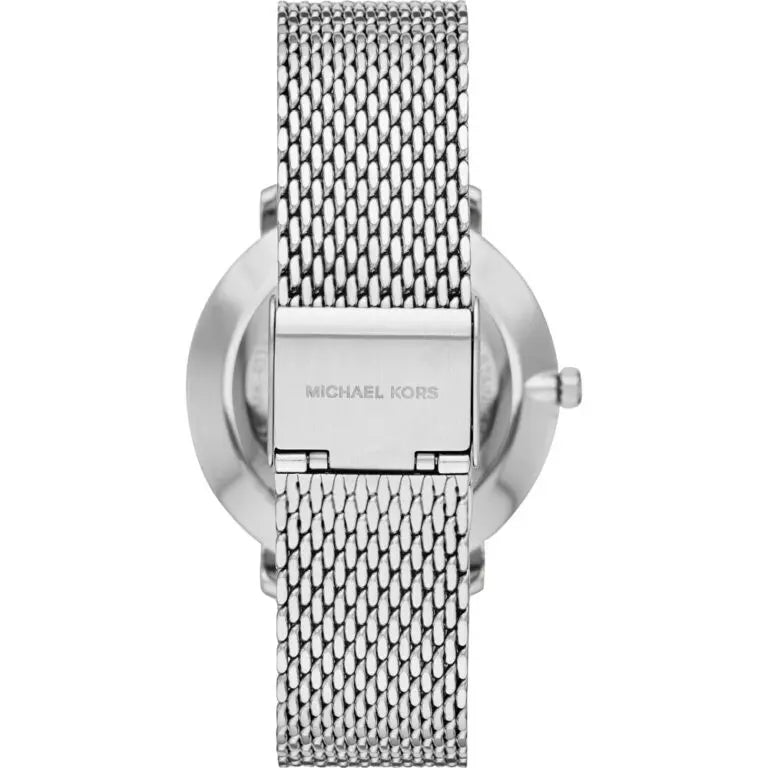 Michael Kors Women’s Quartz Stainless Steel Silver Dial 38mm Watch MK4338