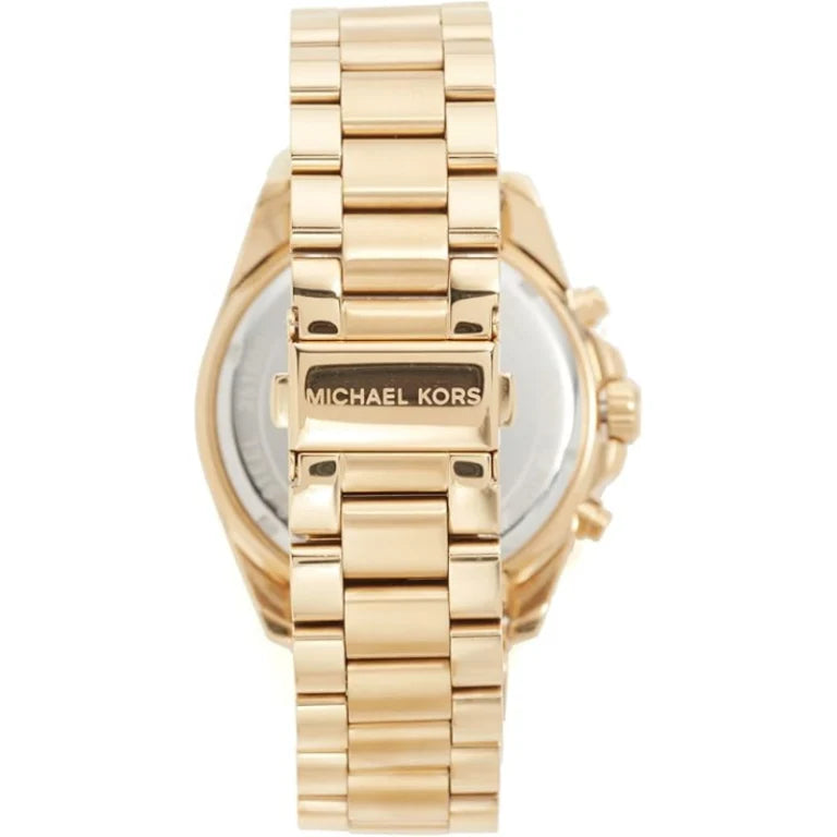 Michael Kors Unisex Quartz Stainless Steel Pearlescent Dial 43mm Watch MK6266