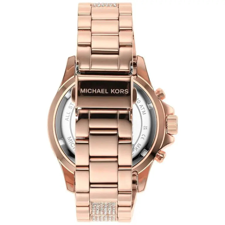 Michael Kors Women’s Quartz Rose Gold Stainless Steel Rose Gold Dial 42mm Watch MK7211