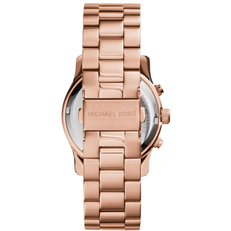 Michael Kors Women’s Quartz Stainless Steel Rose Gold Dial 38mm Watch MK5128