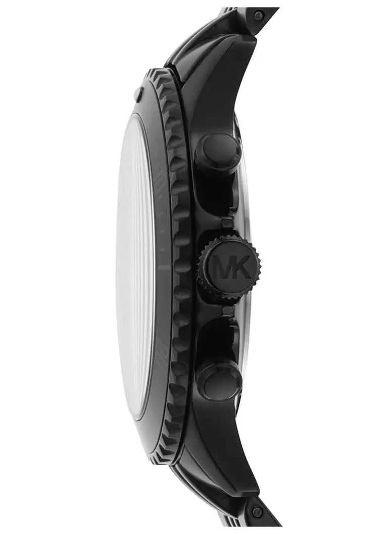 Michael Kors Men’s Chronograph Stainless Steel Black Dial 44mm Watch MK8750