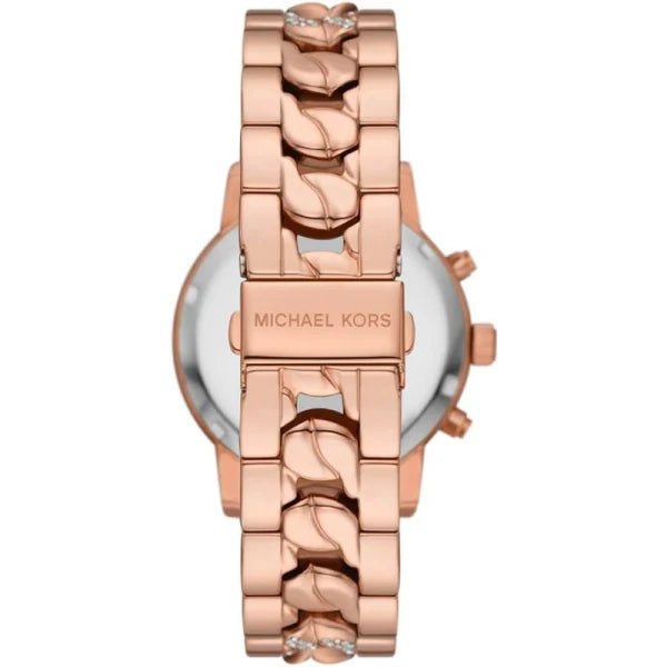 Michael Kors Women’s Chronograph Quartz Rose Gold Stainless Steel Rose Gold Dial 41mm Watch MK7223