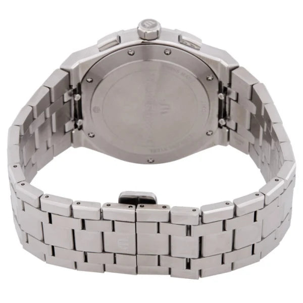Maurice Lacroix Men’s Quartz Swiss Made Silver Stainless Steel Silver Dial 42mm Watch AI1118-SS002-230-1
