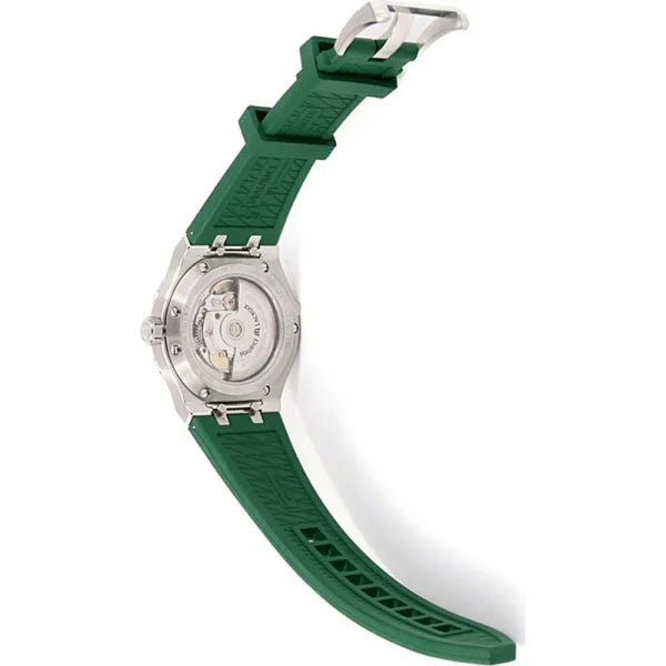 Maurice Lacroix Men’s Quartz Swiss Made Green Silicone Strap Green Dial 44mm Watch AI1018-SS000-630-5