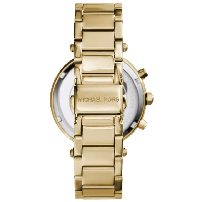 Michael Kors Women’s Quartz Stainless Steel Champagne Dial 39mm Watch MK5354