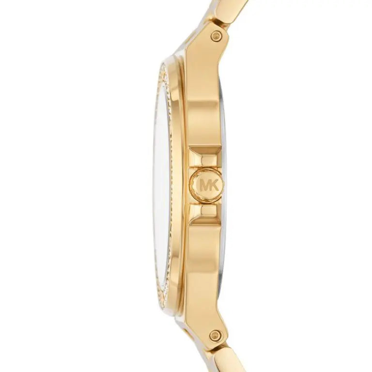 Michael Kors Women’s Quartz Gold Stainless Steel Silver Dial 33mm Watch MK7278