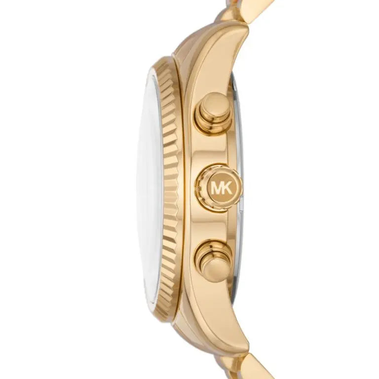 Michael Kors Women’s Quartz Gold Stainless Steel Sky Blue Dial 38mm Watch MK7216