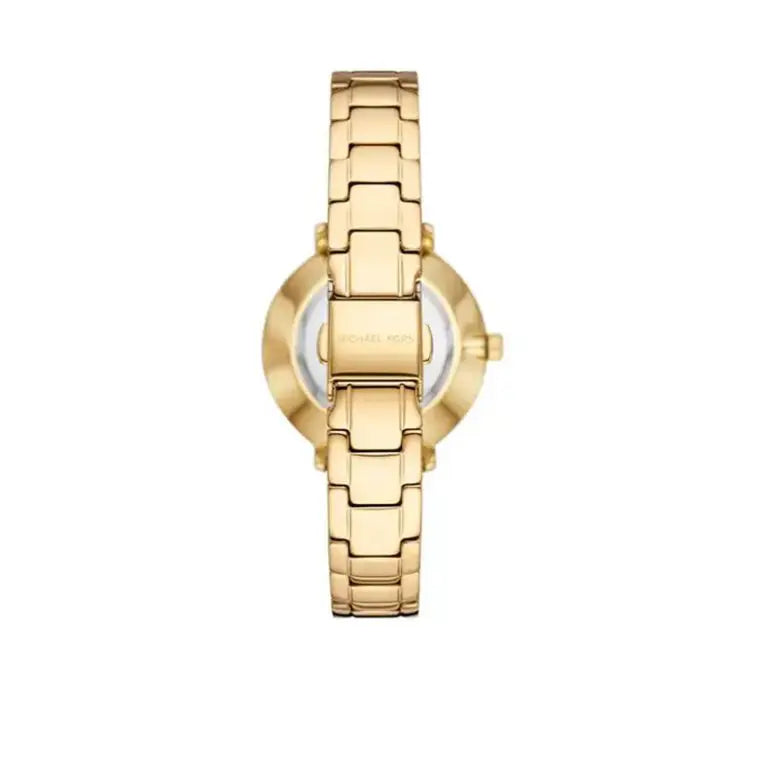 Michael Kors Women’s Quartz Gold Stainless Steel Mother Of Pearl Dial 32mm Watch MK1065