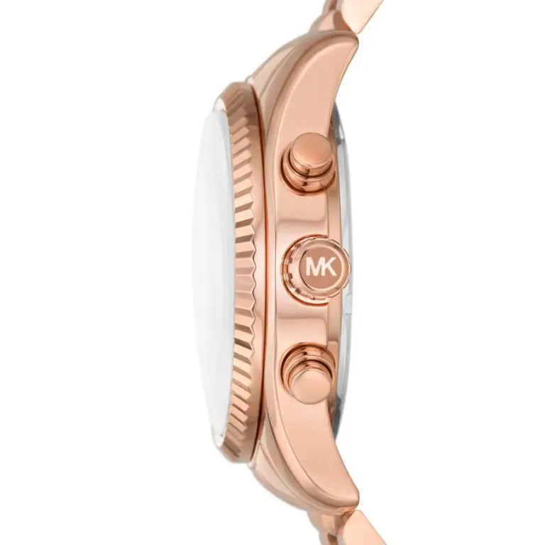 Michael Kors Women’s Quartz Rose Gold Stainless Steel Grey Dial 38mm Watch MK7217