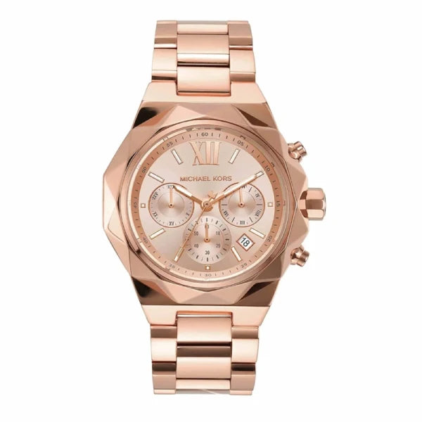 Michael Kors Women’s Quartz Rose Gold Stainless Steel Rose Gold Dial 41mm Watch MK4688