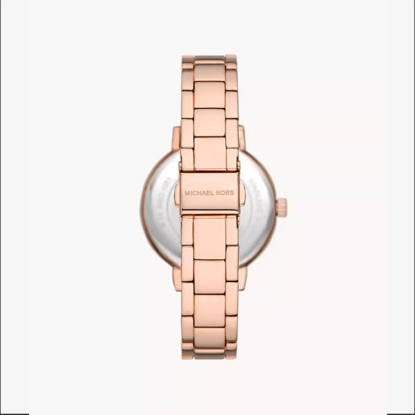 Michael Kors Women’s Quartz Rose Gold Stainless Steel Rose Gold Dial 36mm Watch MKO1052
