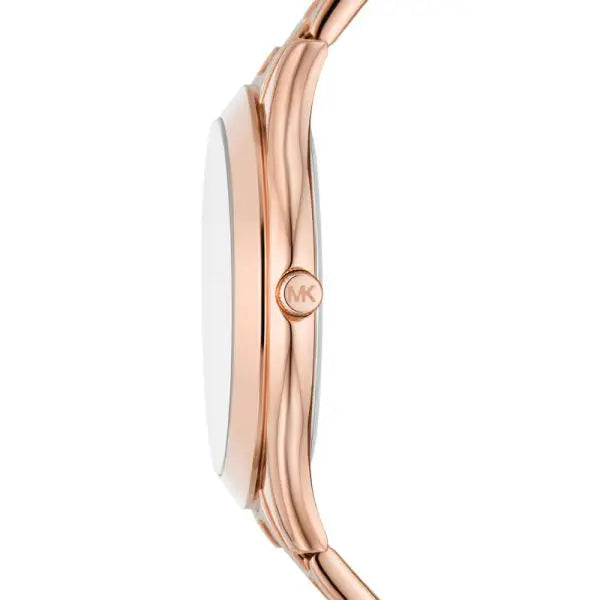 Michael Kors Women’s Quartz Rose Gold Stainless Steel Rose Gold Dial 42mm Watch MK4733