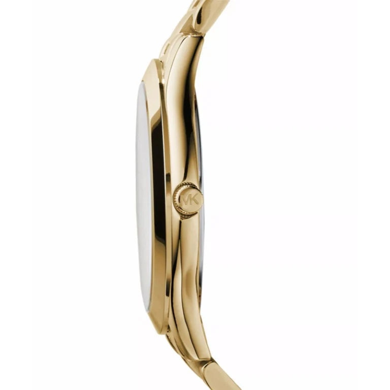Michael Kors Women’s Quartz Gold Stainless Steel Champagne Dial 42mm Watch MK3179