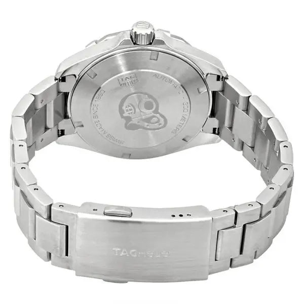Tag Heuer Aquaracer Men’s Automatic Swiss Made Silver Stainless Steel Blue Dial 41mm Watch WBD2112.BA0928