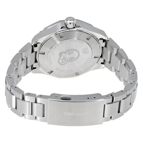 Tag Heuer Aquaracer Men’s Automatic Swiss Made Silver Stainless Steel Blue Dial 43mm Watch WAY2012.BA0927