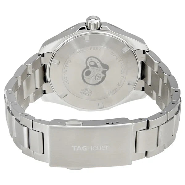 Tag Heuer Aquaracer Men’s Quartz Swiss Made Silver Stainless Steel Blue Dial 43mm Watch WAY101C.BA0746