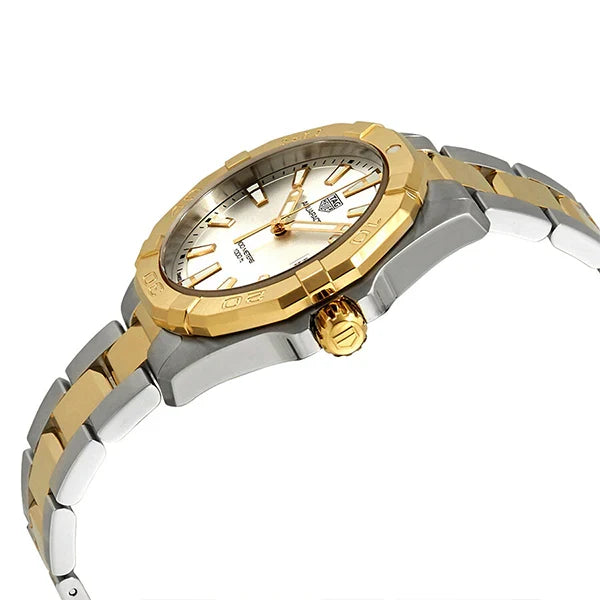 Tag Heuer Aquaracer Men’s Quartz Swiss Made Two-tone Stainless Steel Grey Dial 41mm Watch WBD1120.BB0930